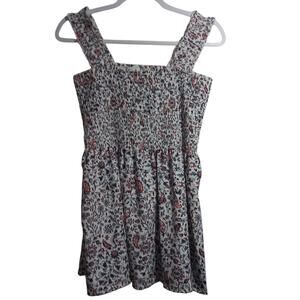 Skye's The Limit Y2K Floral Babydoll Tunic Tank Size Small
